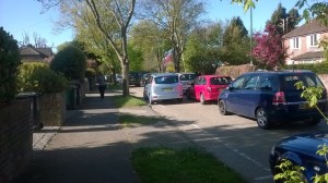 Sherborne Road south EXTRA PHOTO 9am 28 April 2015