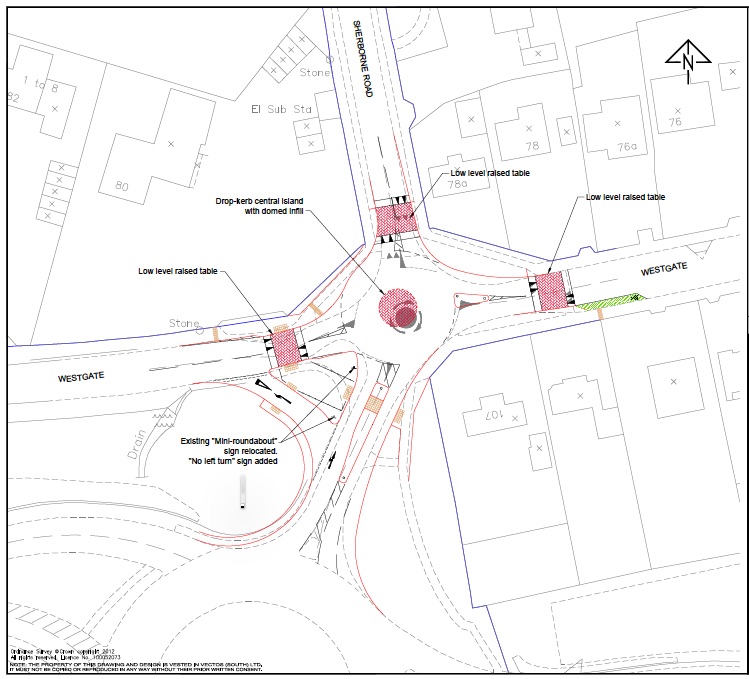 Westgate:Sherborne Road Junction improvements