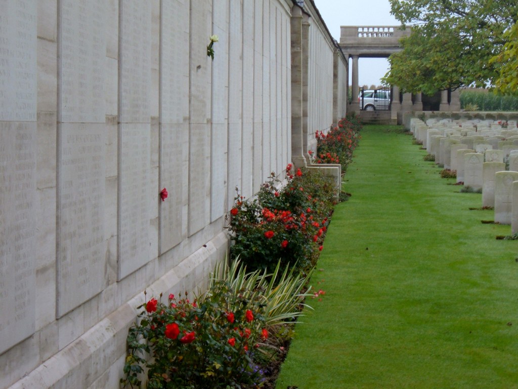 The panels of the Loos Memorial